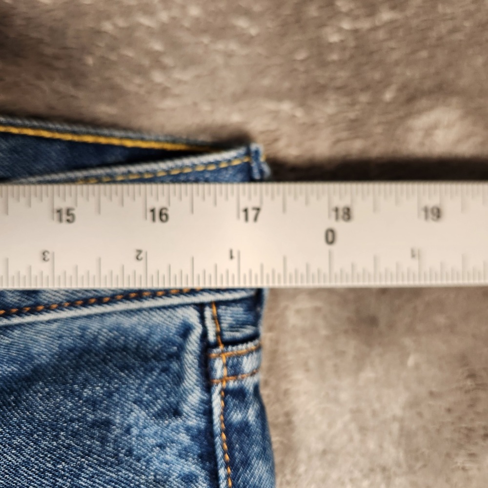 Levi's 505 Jeans Men's‎ 34X32 Blue Excellent Regular Fit Straight Leg 00505-4891 - Picture 2 of 13